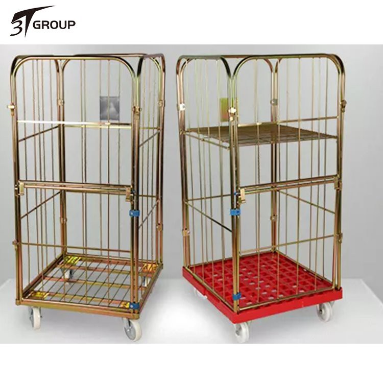 cheap Collapsible Cargo Storage Roll Container Trolley