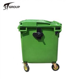 ถังขยะพลาสติก 4 ล้อ
