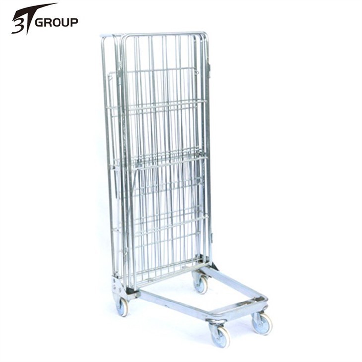 Warehouse Metal Rolling Security Cage factory