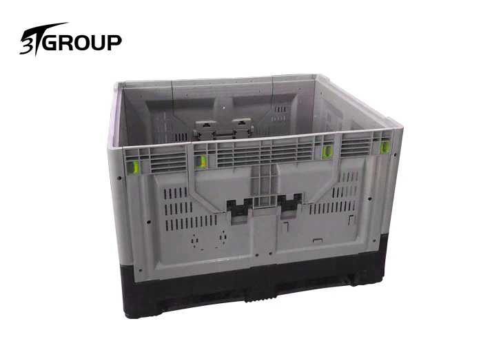 folding plastic pallet boxes with lid folding plastic pallet boxes with lid